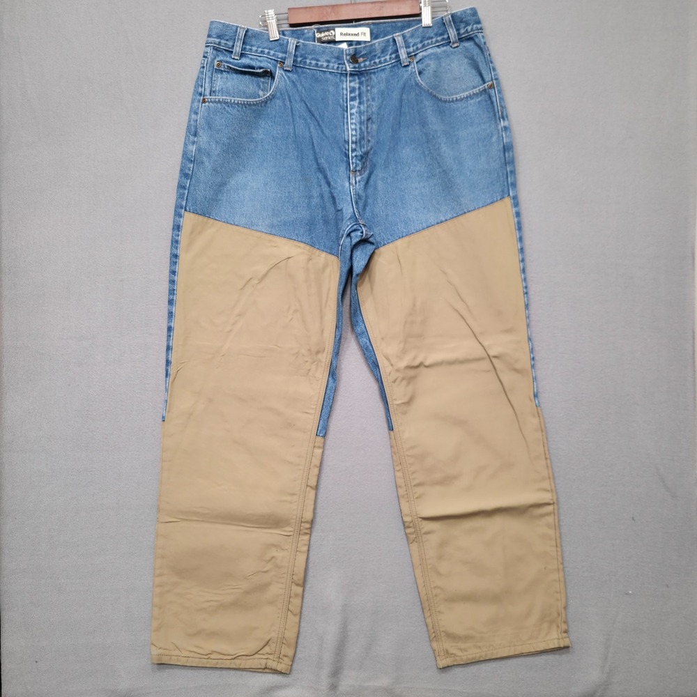 Guide Series Men's Denim Blue Jeans with Brushguard Size‎ 38X32